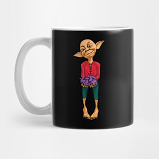 Elf With Dragon Mug